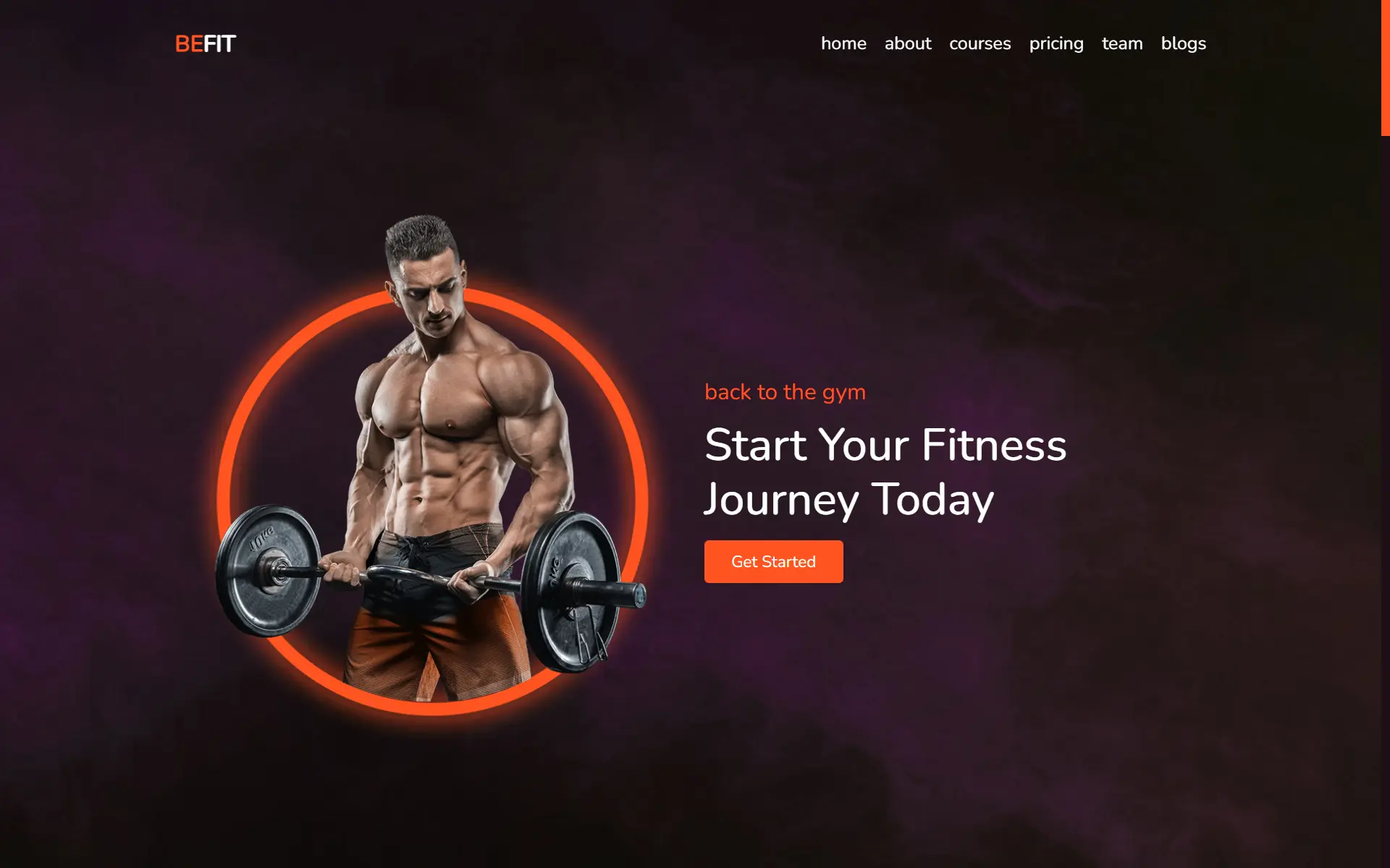 Gym Website