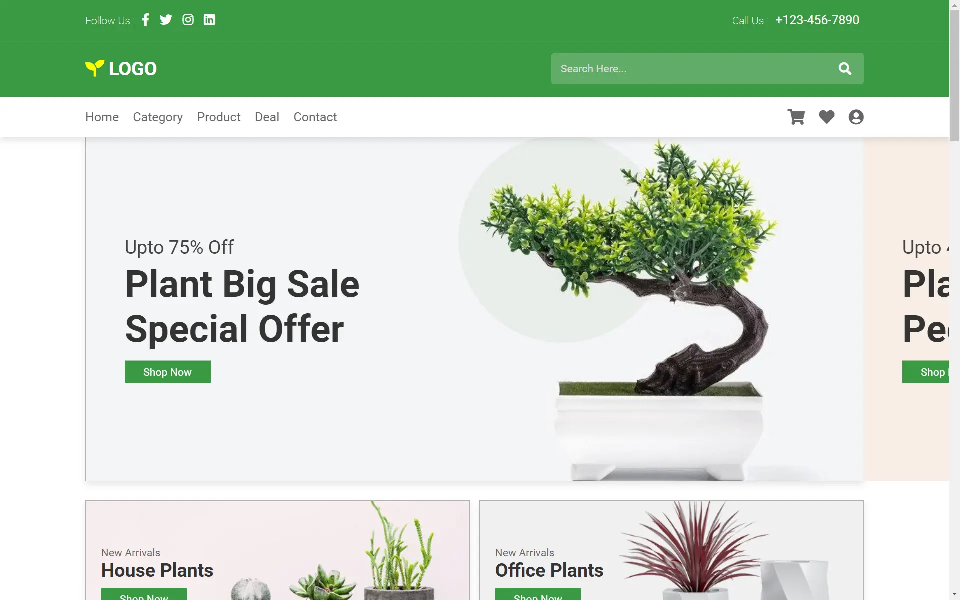 Plant Store Website