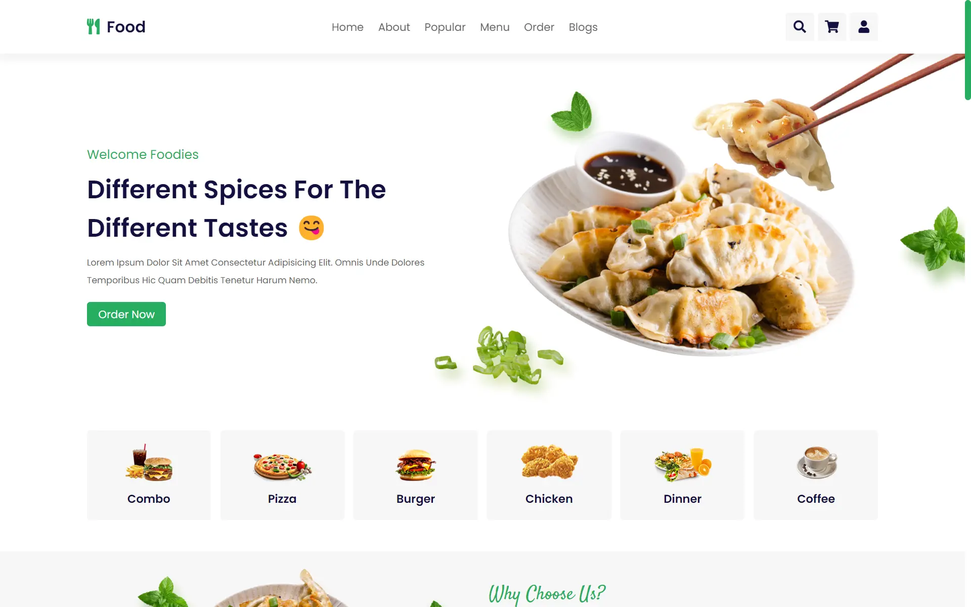 Restaurant Website